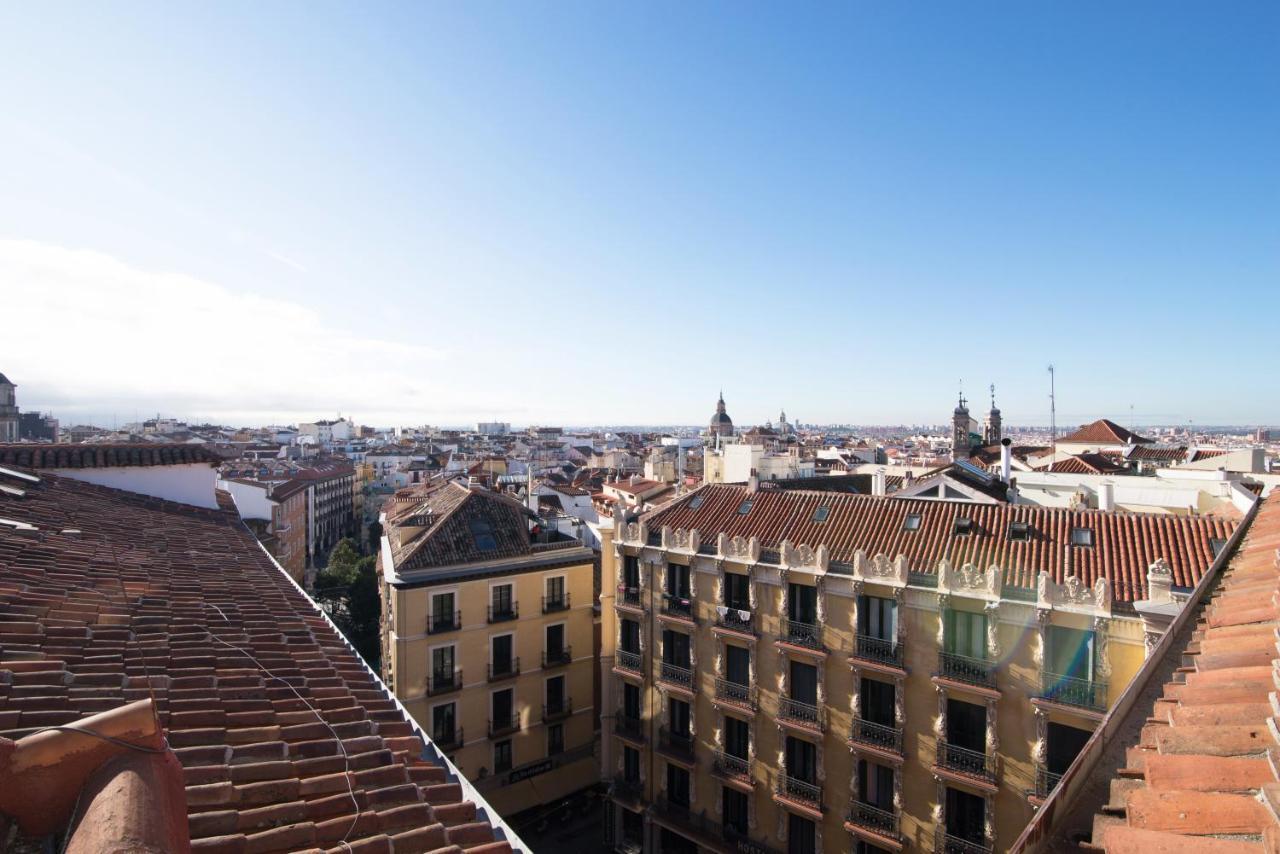 Historic Penthouse Plaza Mayor In Madrid Eksteriør billede