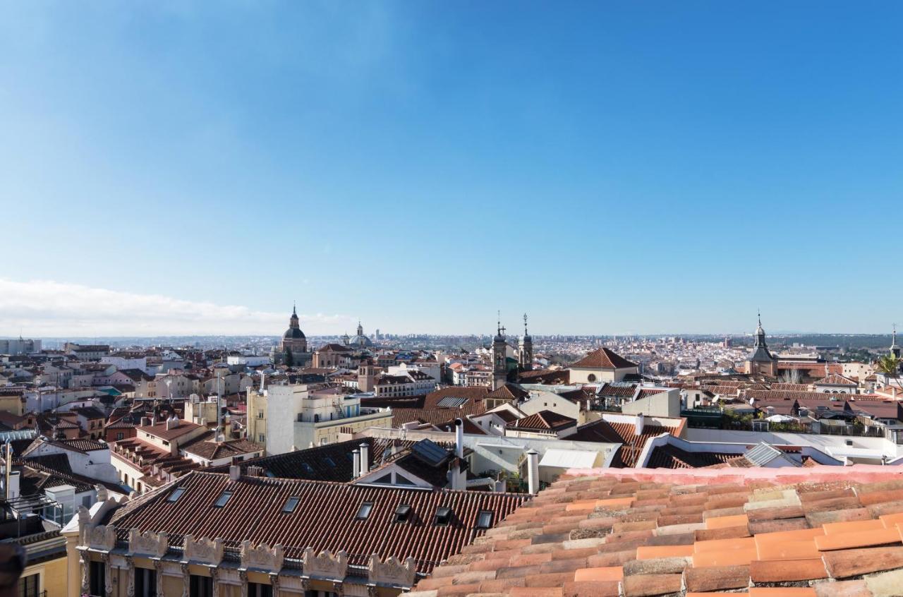 Historic Penthouse Plaza Mayor In Madrid Eksteriør billede